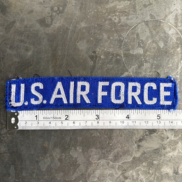 U.S. AIR FORCE blue tape patch - Picture 9 of 10